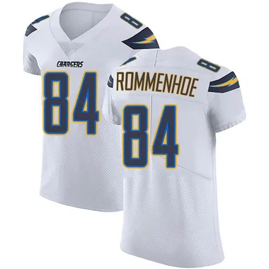 Erik Krommenhoek Men's White Elite Los Angeles Chargers Vapor Untouchable Football Jersey