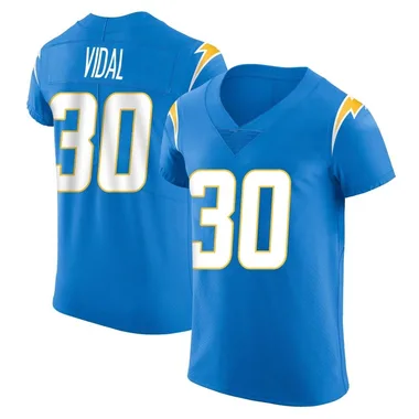 Kimani Vidal Men's Blue Elite Los Angeles Chargers Alternate Vapor Untouchable Football Jersey