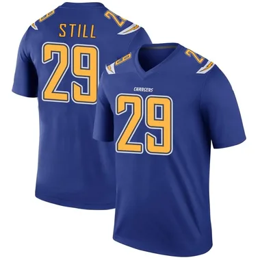 Tarheeb Still Youth Royal Legend Los Angeles Chargers Color Rush Football Jersey